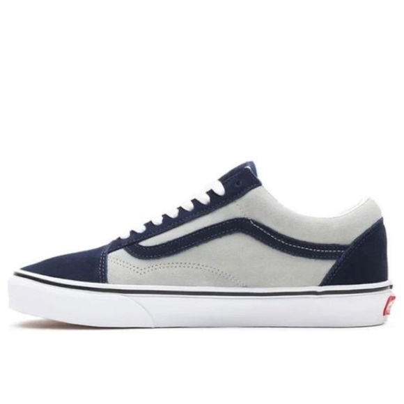 Vans 2tone Suede Old Skool Dress Blues Grey Blue NEW! - Picture 2 of 8